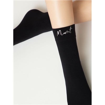 Полиамидные CONTE FANTASY Матовые носки с сияющей термоаппликацией Moment