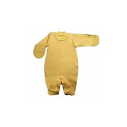 Комбинезон на кнопках, ручки-варежки, швы наружу (ИОК415)