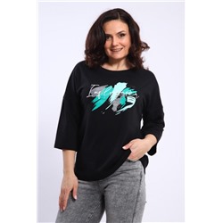 Футболка женская 88528 (Черный)