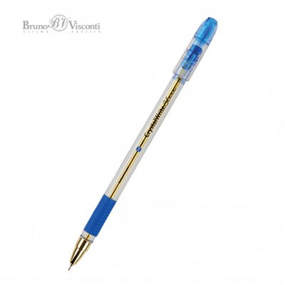Ручка шариковая 0.38 мм "CrystalWrite" синяя 20-0404/01 Bruno Visconti