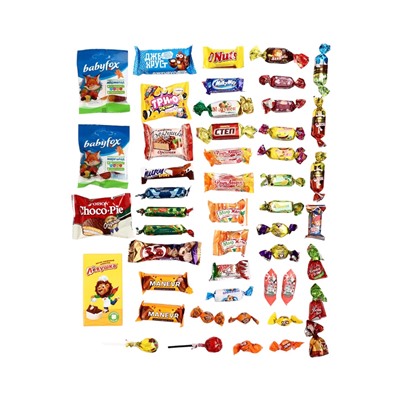 Сладкий новогодний подарок «Зимний чек», с игрой, детский, 900 г