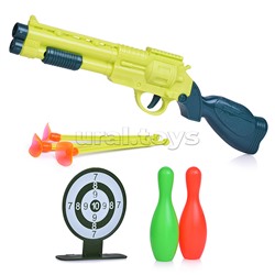 Набор тир с ружьем "Roar dinosaur" в пакете