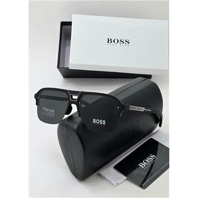 Набор мужские солнцезащитные очки, коробка, чехол + салфетки #22892882