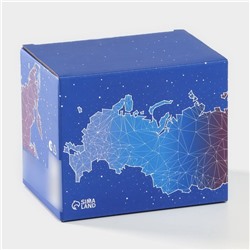 Кружка «Флаг России», 340 мл, керамика, триколор