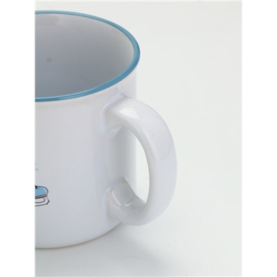 УЦЕНКА Кружка керамическая новогодняя «Зимние коньки», 530 мл