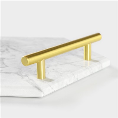 Поднос Magistro Marble, 25×29 см, мрамор, белый