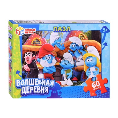 Пазлы 60 "Волшебная деревня"