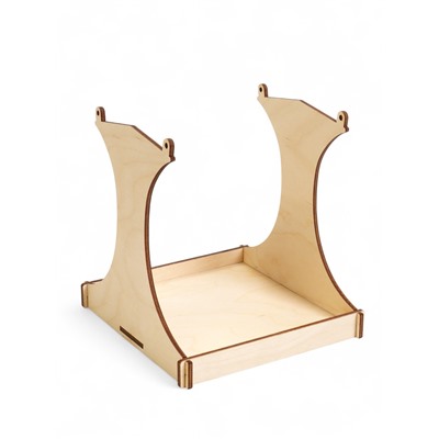 Кормушка - конструктор из ХДФ для птиц «Синичник», своими руками, 24×18×18.5 см, Greengo