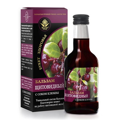 Бальзам "Букет здоровья" щитовидный 250 мл.