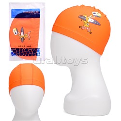 Шапочка для плавания с рисунком, в ассортименте, в пакете