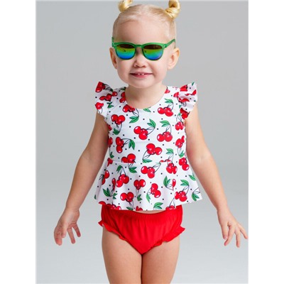 Купальный костюм детский трикотажный для девочек