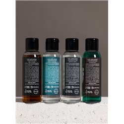 Гель для душа «Надёжному мужчине», набор 4×100 мл, Чистое счастье