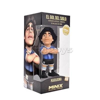 Коллекционная фигурка "Футболисты" - Диего Марадона Special Edition, 12 см