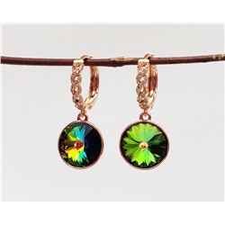 Серьги с кристаллами Swarovski