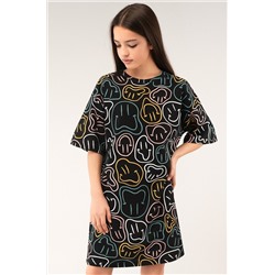 Туника оверсайз для девочки Happyfox