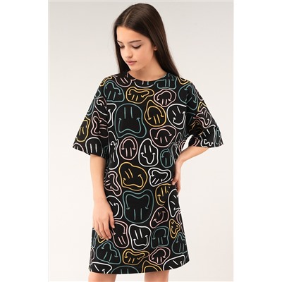 Туника оверсайз для девочки Happyfox