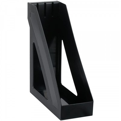 Лоток для бумаг вертикальный 100 мм Базис черный ЛТ32/ЛТВ-30853 Стамм