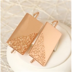 Серьги позолота  H01-12004