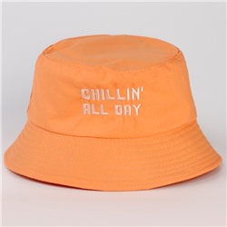 Панама детская Chillin, оранжевая, р-р 54