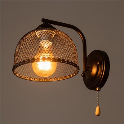 Бра «Лаймин» Е27 40 Вт черный