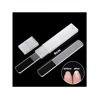 Kristaller Набор в пластиковом кейсе: нано-пилка для ног и стеклянная нано-пилочка для ногтей 28046