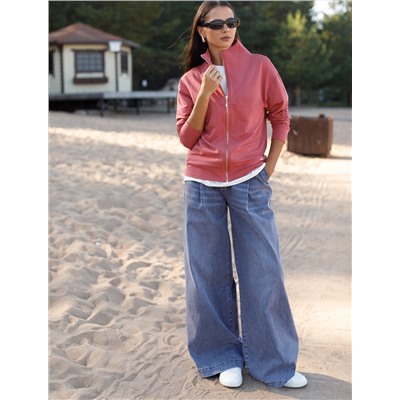 Жакет из тонкого премиального футера с эластаном