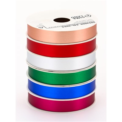 Лента упаковочная (ФАСОВКА 6 шт.), микс, 1.2 см × 5 м