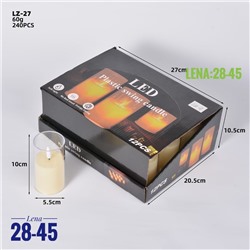 Светодиодные беспламенные мерцающие свечи