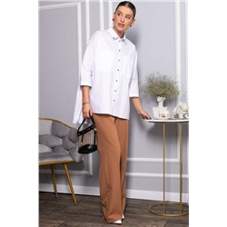 Рубашка с карманами Аристократка (белая) Б14449-10М