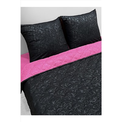 КПБ с одеялом New Style КМ-028 черный-фуксия НАТАЛИ, 1068763