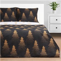 Постельное бельё дуэт «Этель» Golden Christmas, бязь