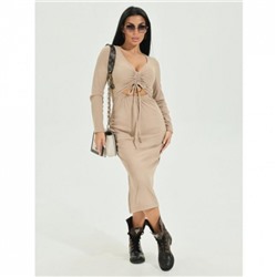 Платье Крис (Бежевый)