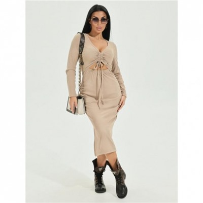Платье Крис (Бежевый)