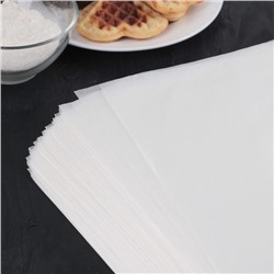 Бумага для выпечки силиконизированная Gurmanoff, профессиональная, 60×80 см, 500 листов