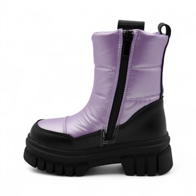 Дутики зимние В5006-17 фиолетовые