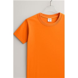 Детская однотонная футболка Happyfox