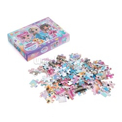 Пазлы 104 "Магия льда и Весёлые подружки"