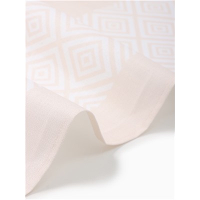 Дорожка на стол «Этель. Геометрия», 35×180 см, 200 г/м², бежевая