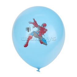 Латексные шары - набор 5 шт. "Спайдермен" цветное