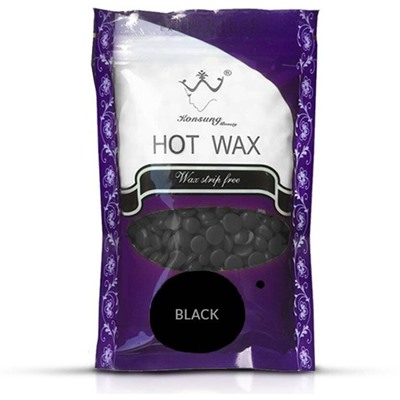 Konsung Beauty, воск пленочный Black, 100 г.