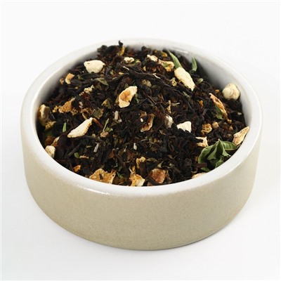 Чай новогодний чёрный «Счастья», вкус: тархун, 50 г