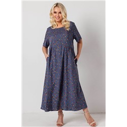 Платье  5915/114/Джинсовый