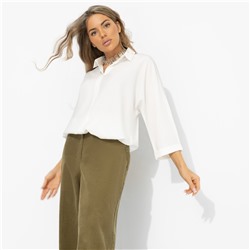 Блуза на кулиске, Твой личный тренд (белая)