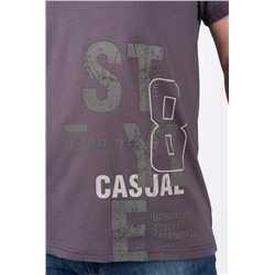 Футболка мужская 54205 (Темно-серый)