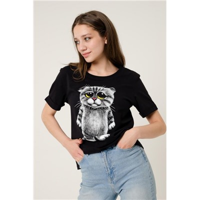 Футболка 8255 (Черный)