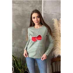 Туника 8200 (Оливковый)