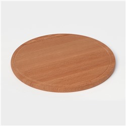 Доска разделочная Adelica «Круглая», d=30 см, дерево бук