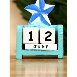 Календарь настольный «Морская звезда», 10.5×7.5×4 см, дерево