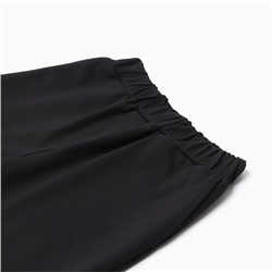 Брюки для девочки MINAKU: Casual Collection KIDS, чёрные, рост 152 см