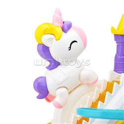 Игровой набор-трек "Единорог, горка" в коробке